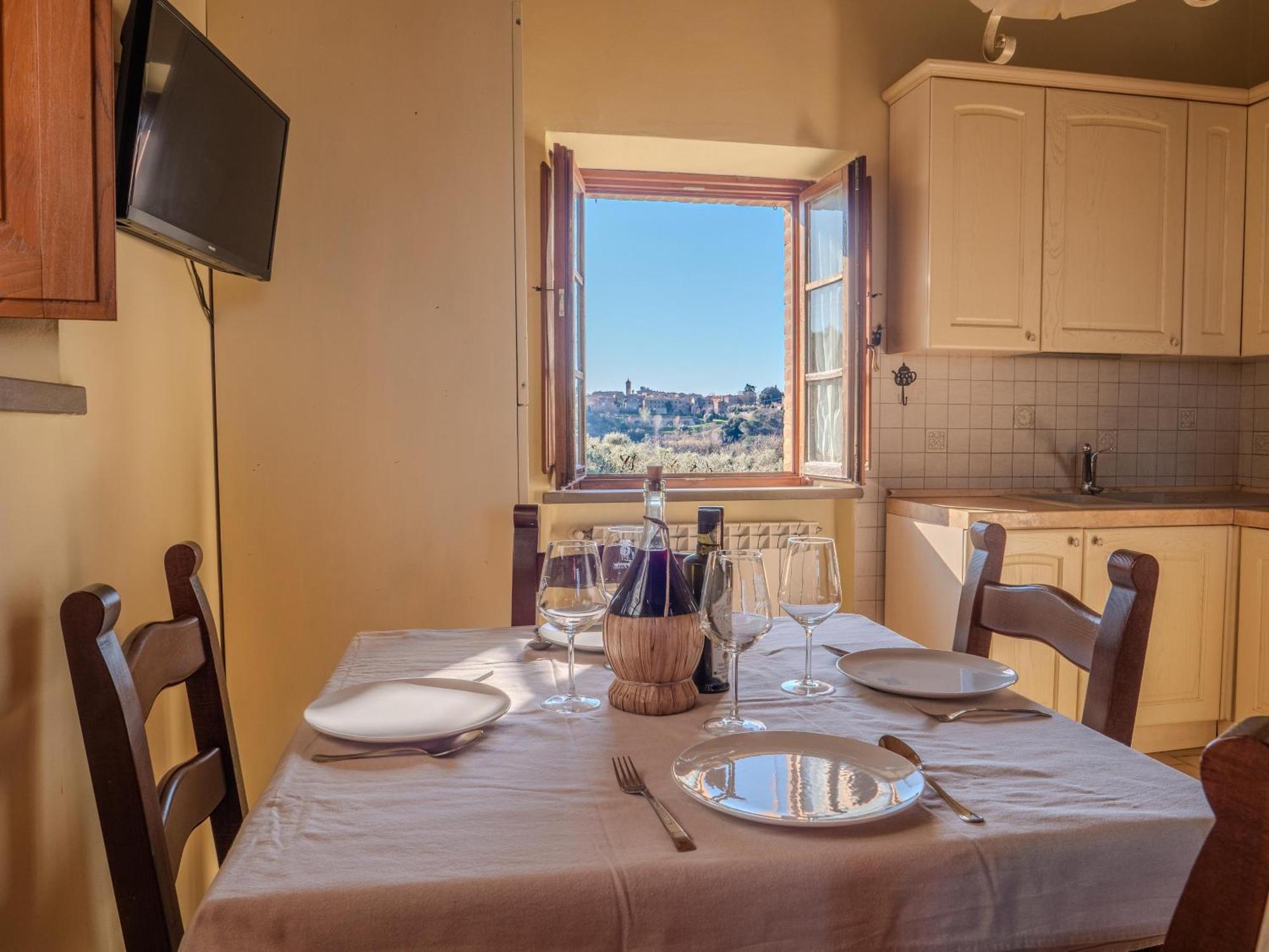 Agriturismo Pascianella Appartamento Bel Tramonto Castelmuzio Екстериор снимка