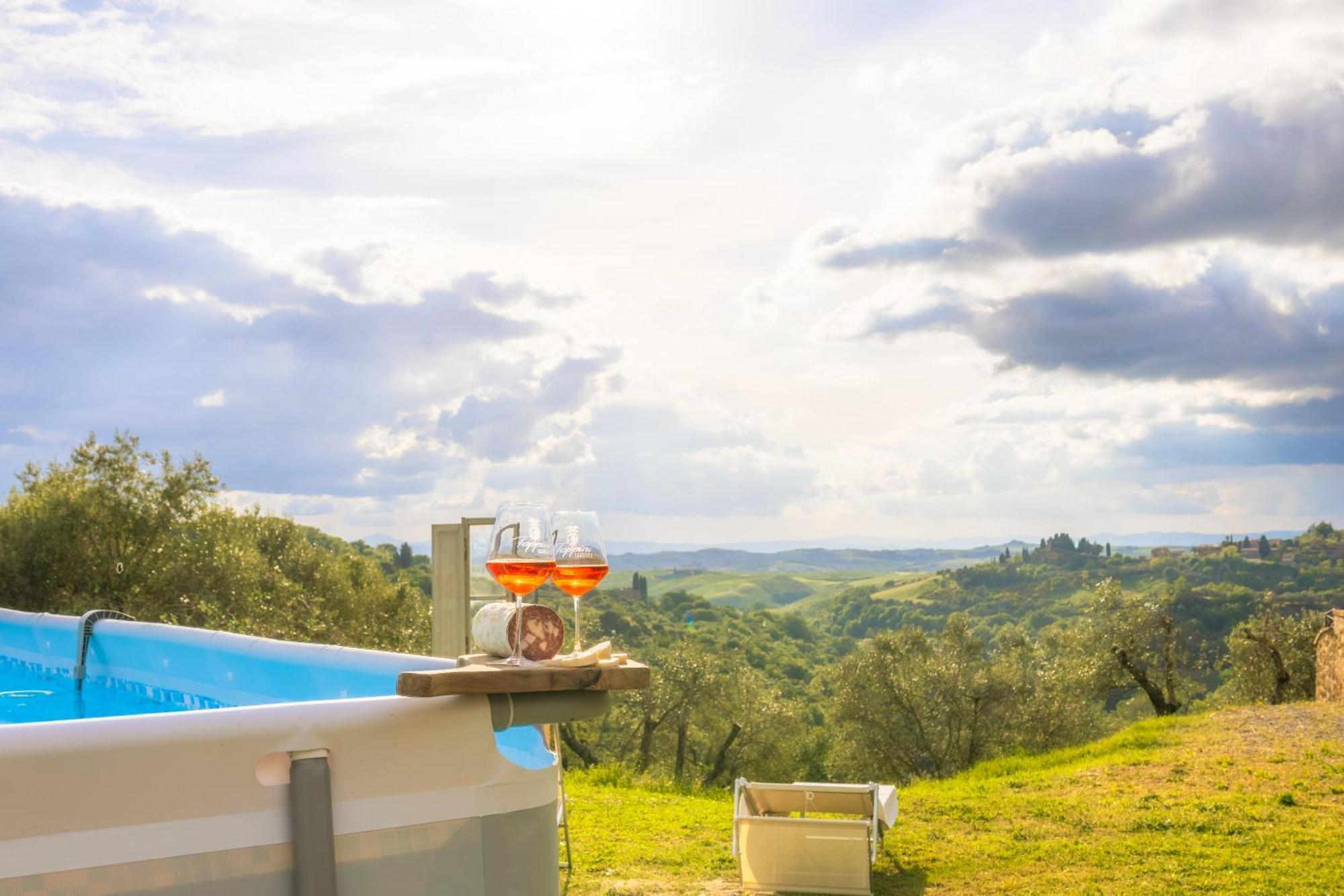 Agriturismo Pascianella Appartamento Bel Tramonto Castelmuzio Екстериор снимка