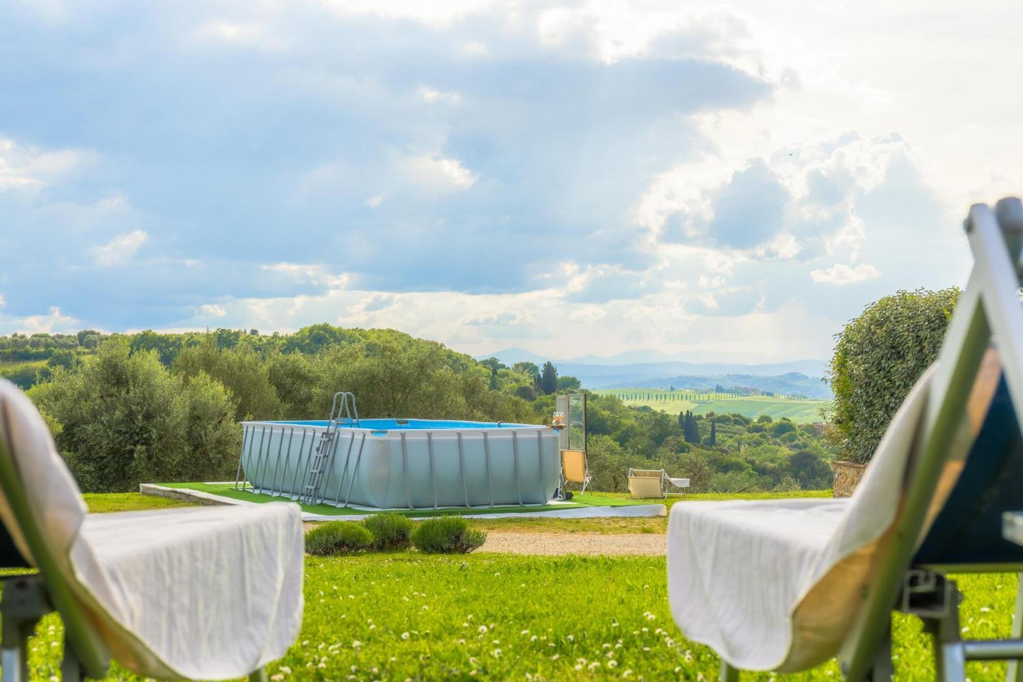 Agriturismo Pascianella Appartamento Bel Tramonto Castelmuzio Екстериор снимка