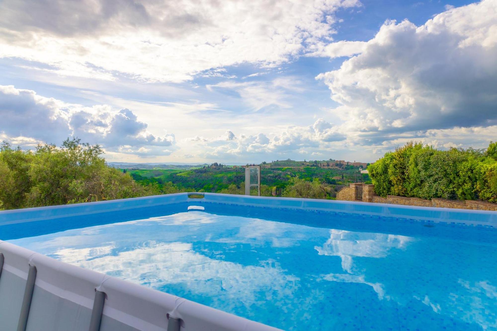 Agriturismo Pascianella Appartamento Bel Tramonto Castelmuzio Екстериор снимка